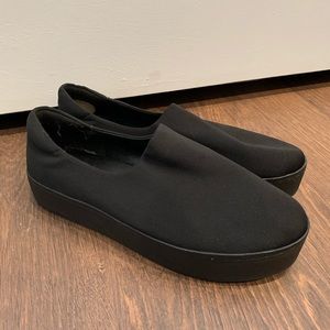 Karl Lagerfeld Black Stretch Twill Shoes ⭐️New⭐️